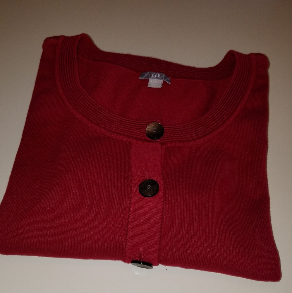 Burgundy sweater